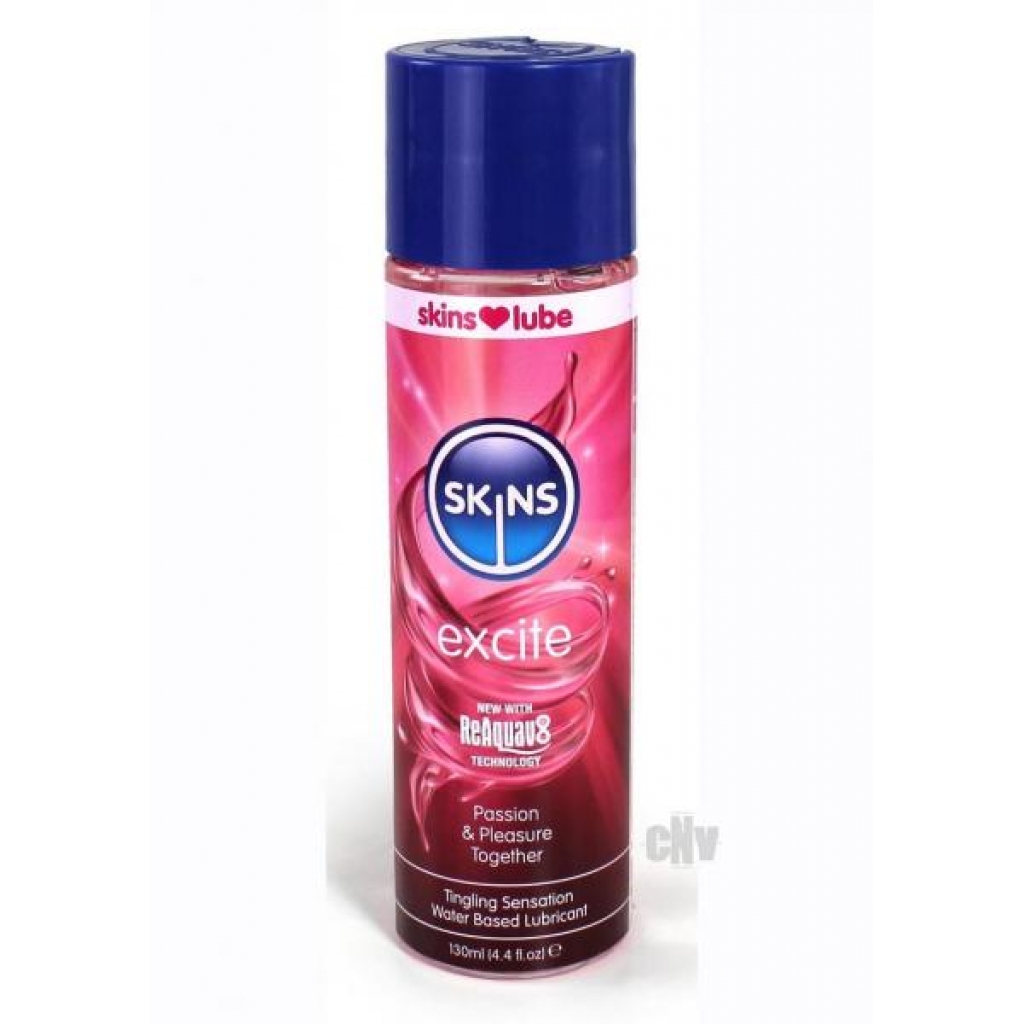 Skins Excite Tingling Water Lube - 4.4oz