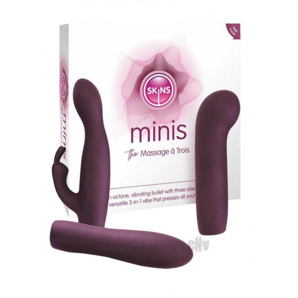 Skins Mini Massage A Trois - Red