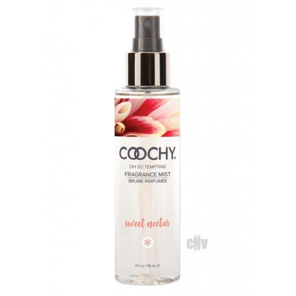 Coochy Fragrance Mist - Sweet Nectar - 4 Fluid Ounces