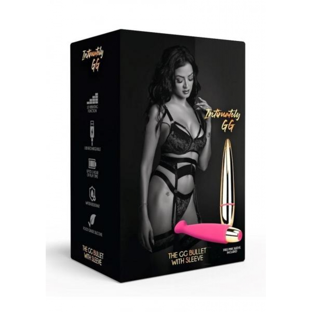 GG Spot Bullet Stimulator - Gold Pink