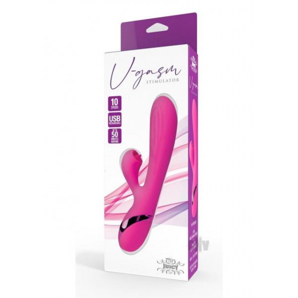 Juicy V-gasm Stimulator - Pink