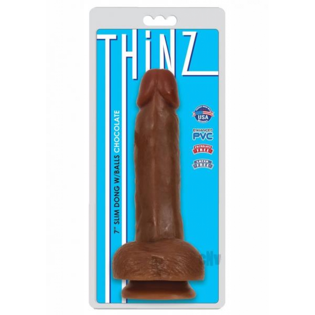 Thinz Slim Dong with Balls - 7 Chocolate