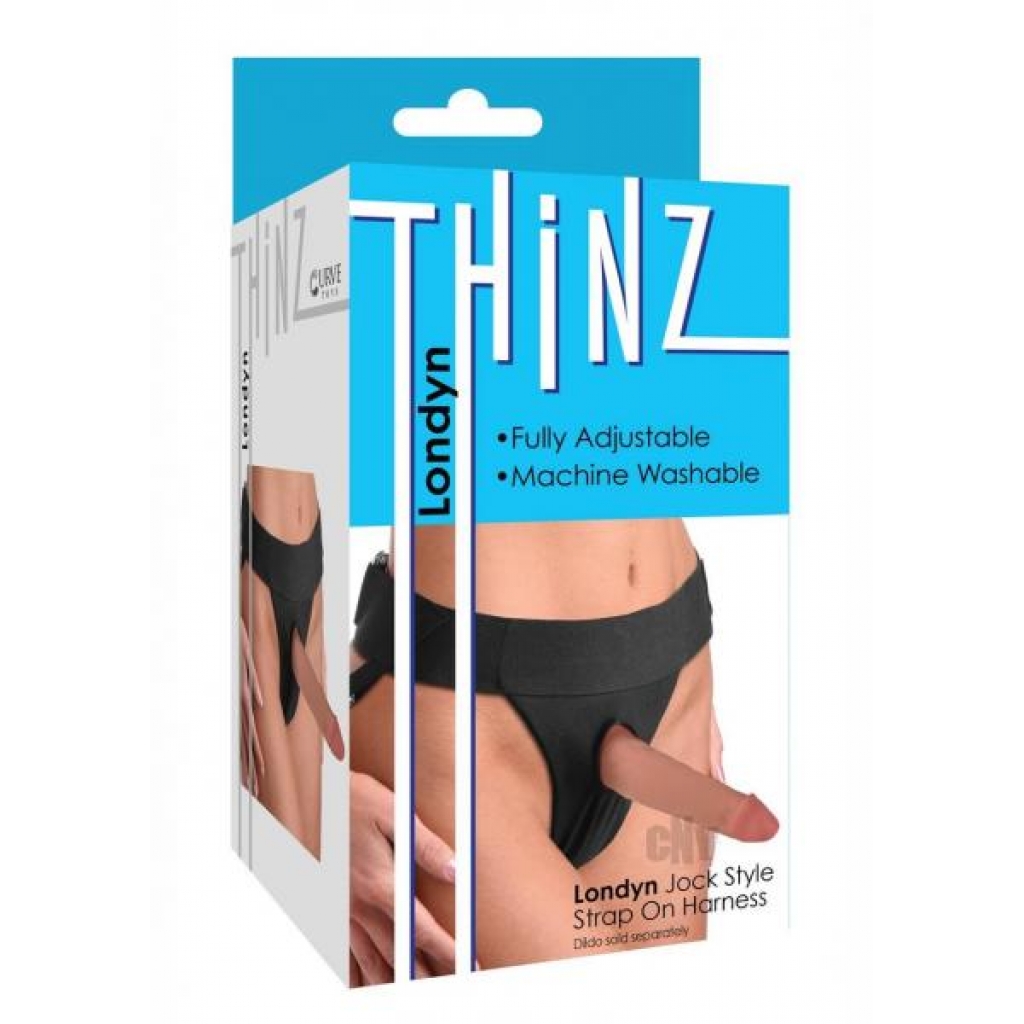 Thinz Londyn Jock Harness - Black