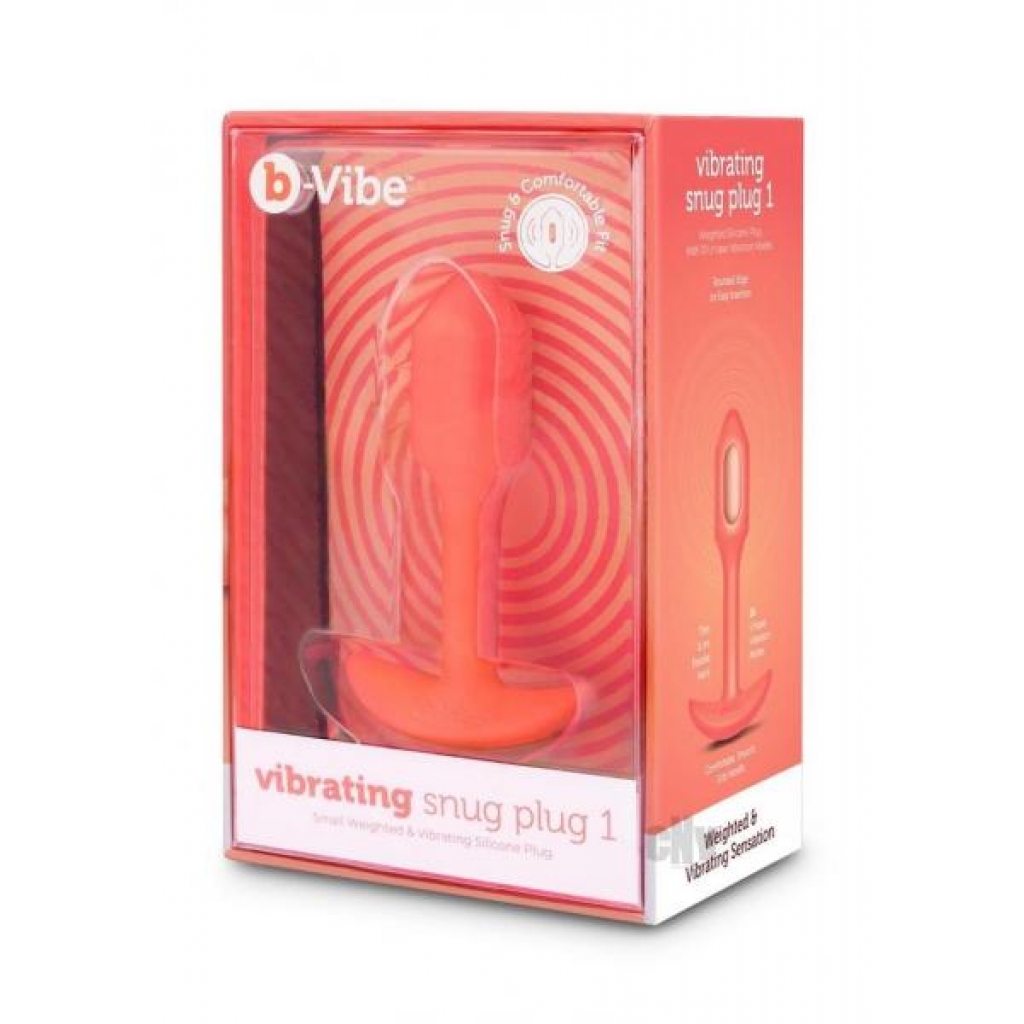 B-vibe Vibrate Snug Plug - Weight and Vibration Combined