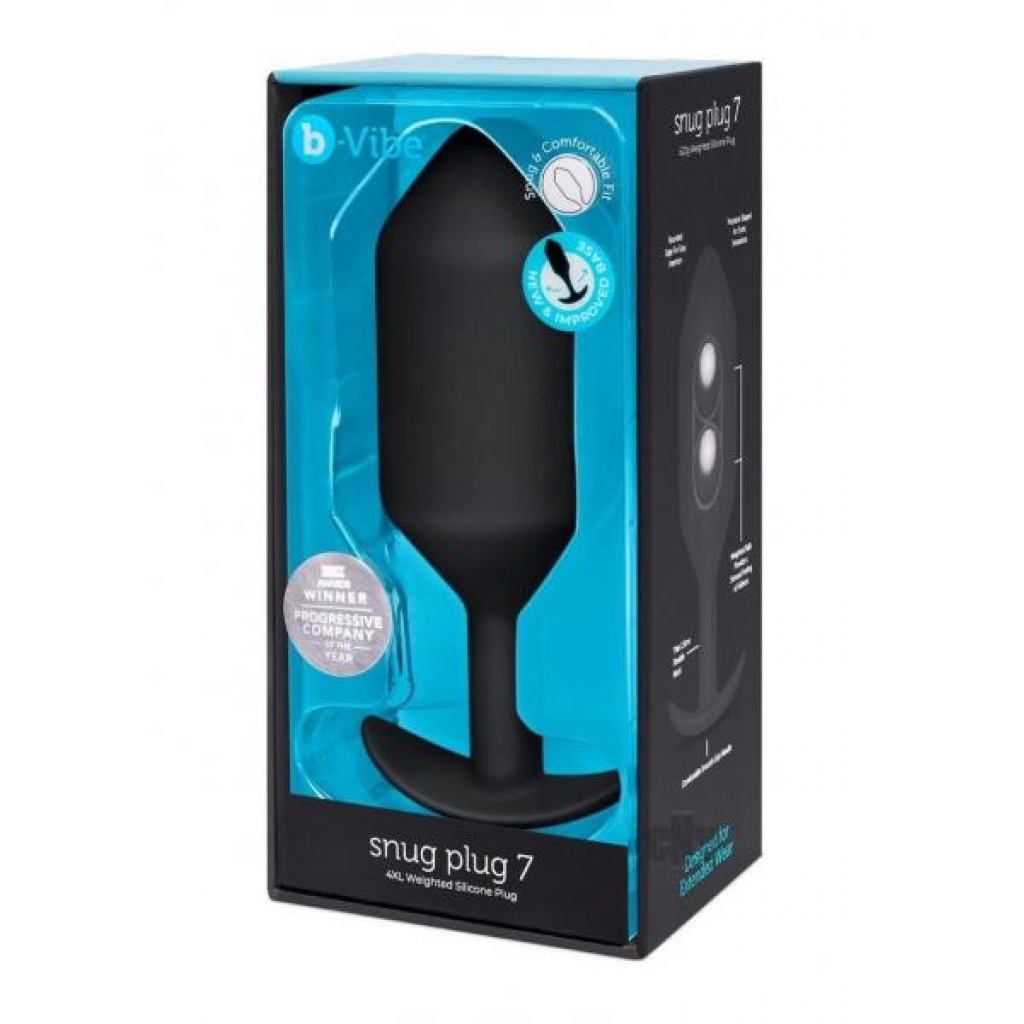 B-vibe Snug Plug 7 Black