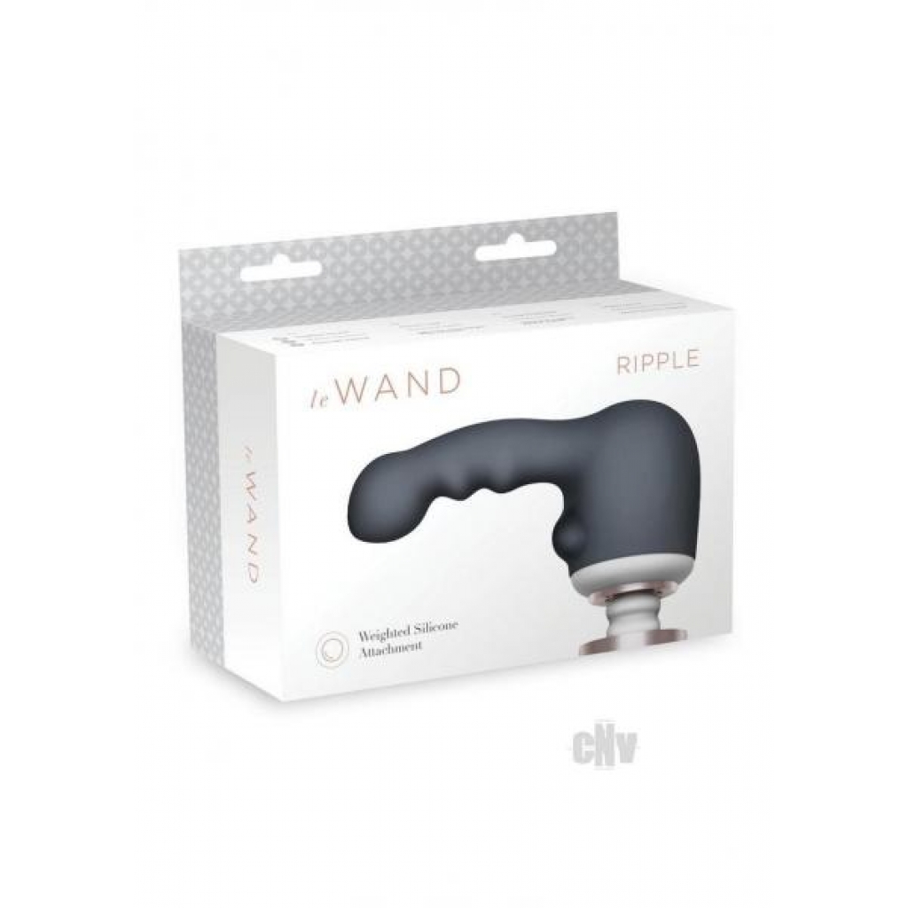 Le Wand Ripple Weighted Attachment - Grey Smoke