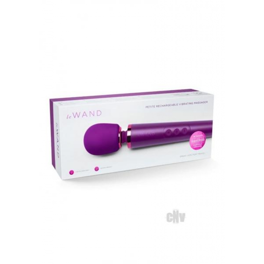 Le Wand Petite Vibe Massager - Cherry Purple