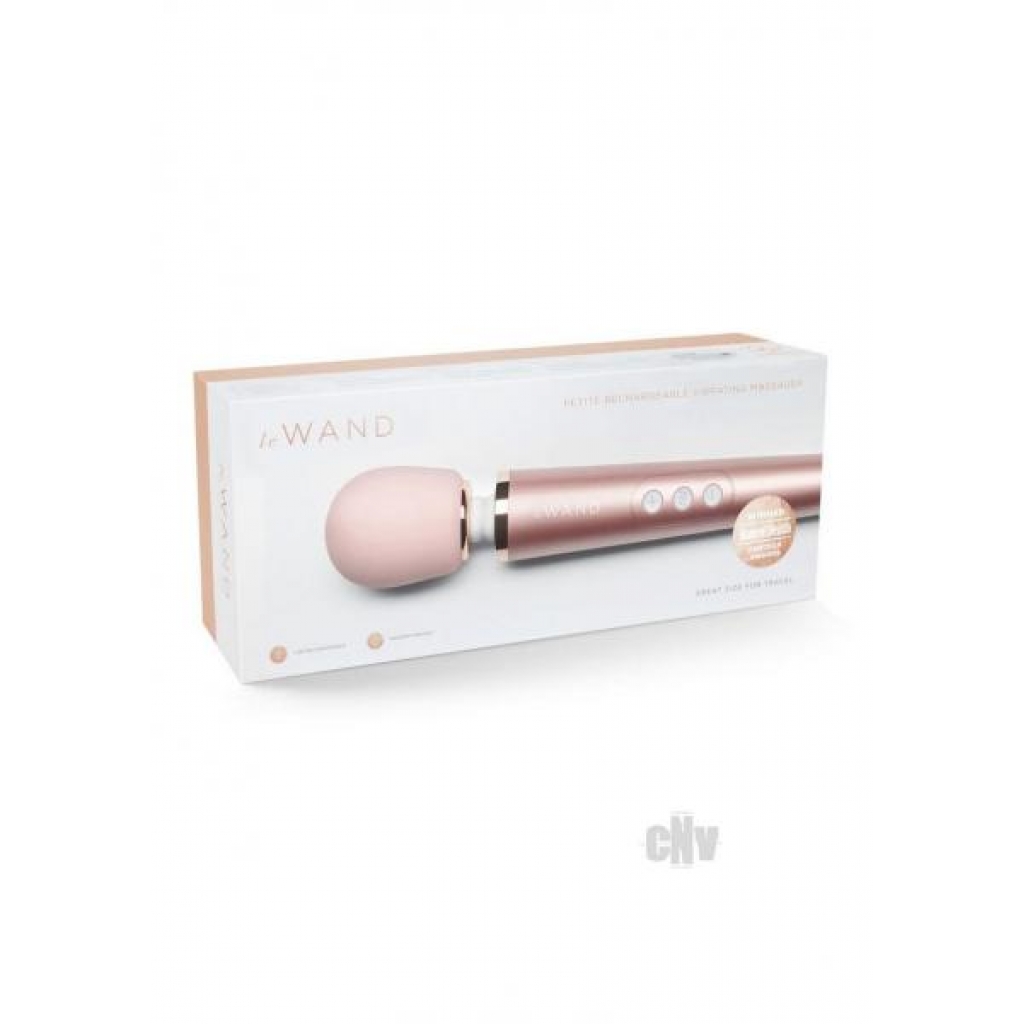 Le Wand Petite Vibe Massager - Rose Gold