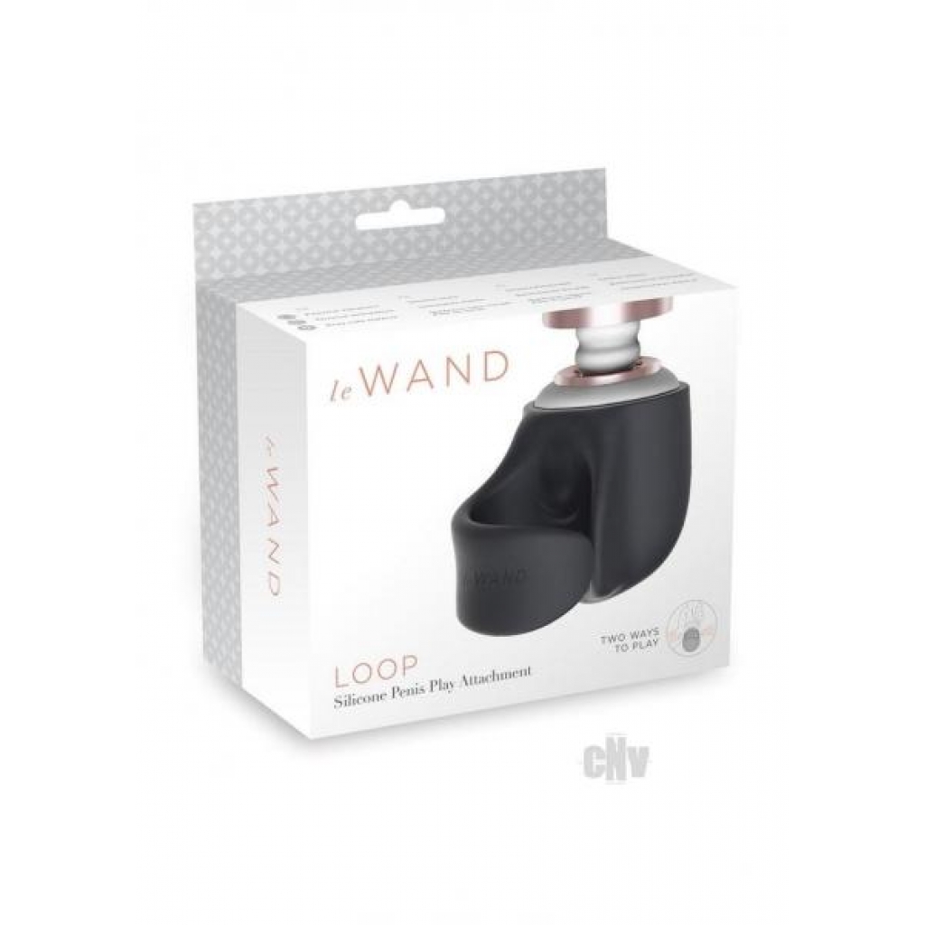 Le Wand Penis Play Attachment Grey Black