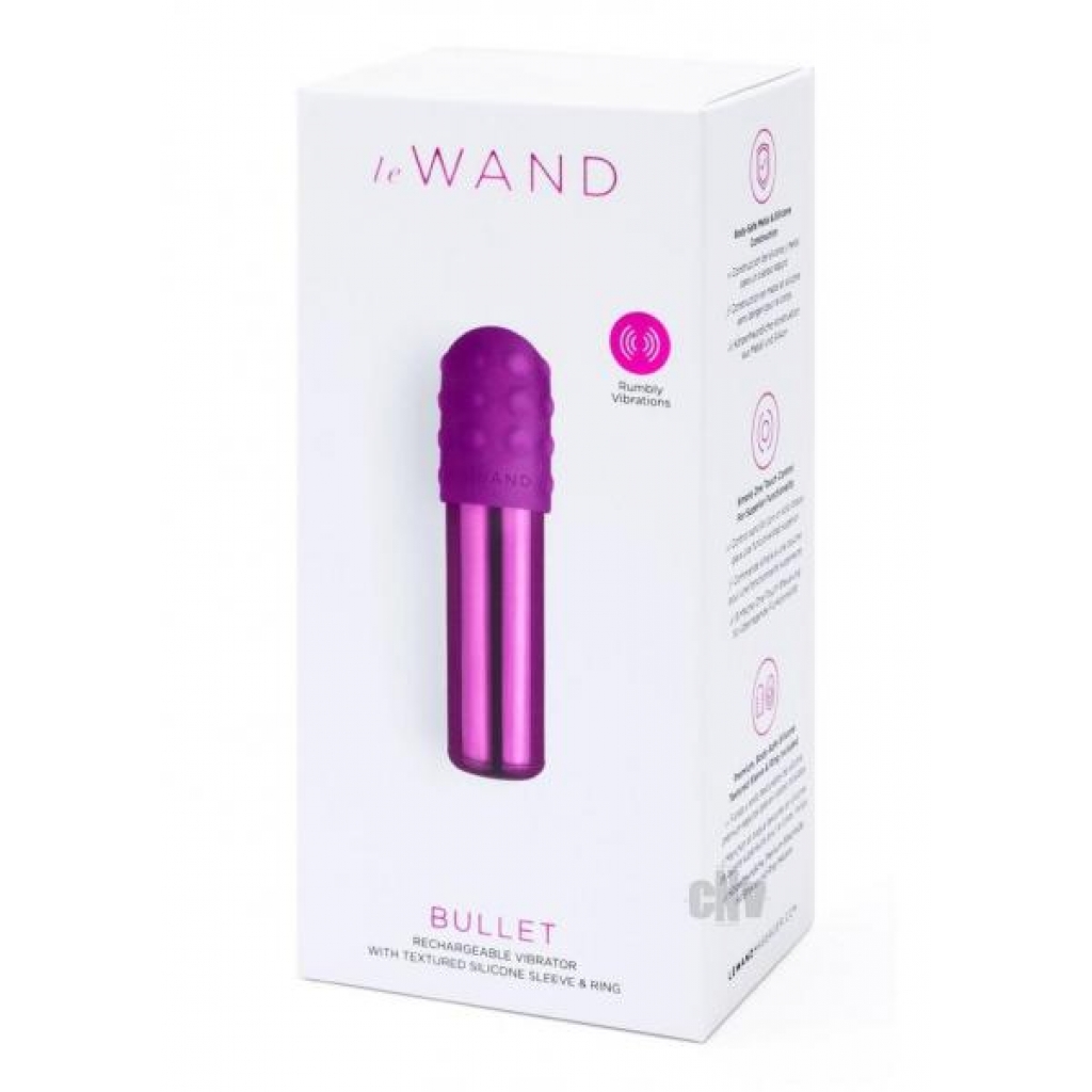 Le Wand Bullet Mini Vibrator - Cherry Pink