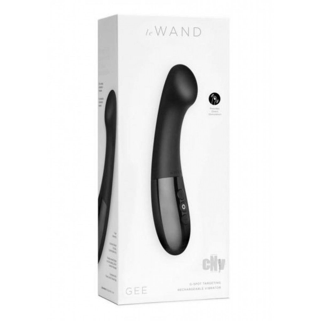 Le Wand Gee G-spot Massager - Black