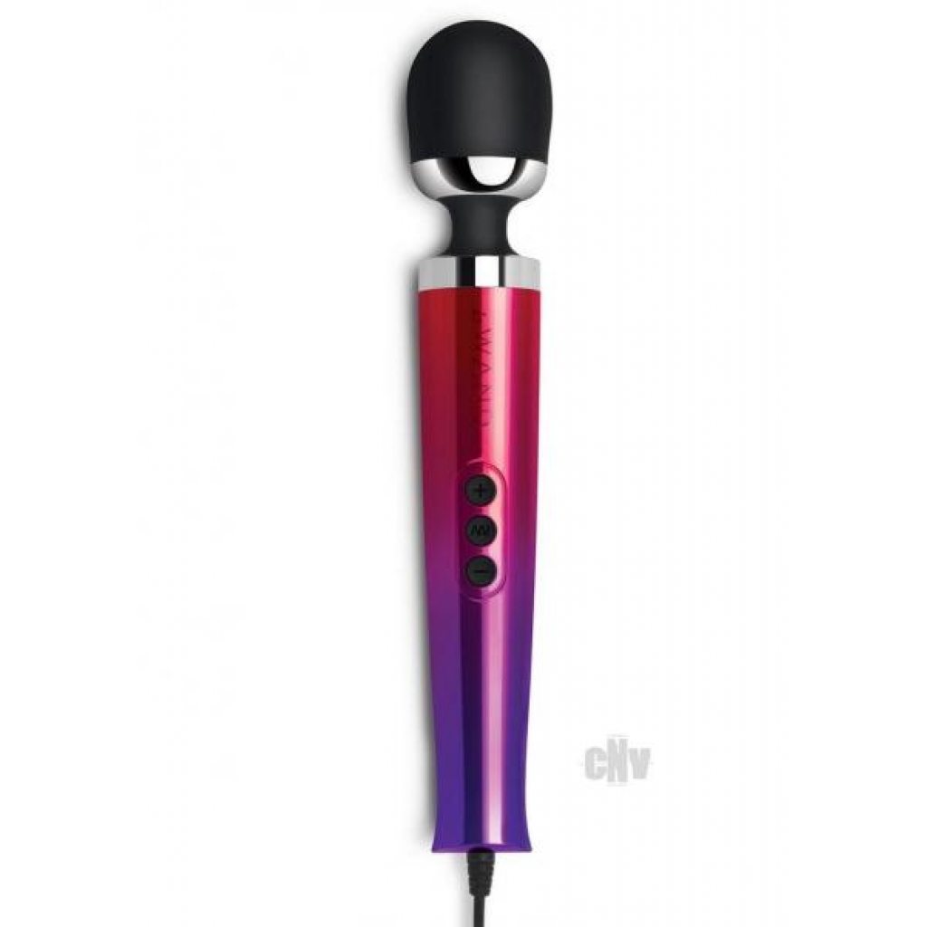 Le Wand Diecast Plug Vibrating Massager - Ombre Rainbow