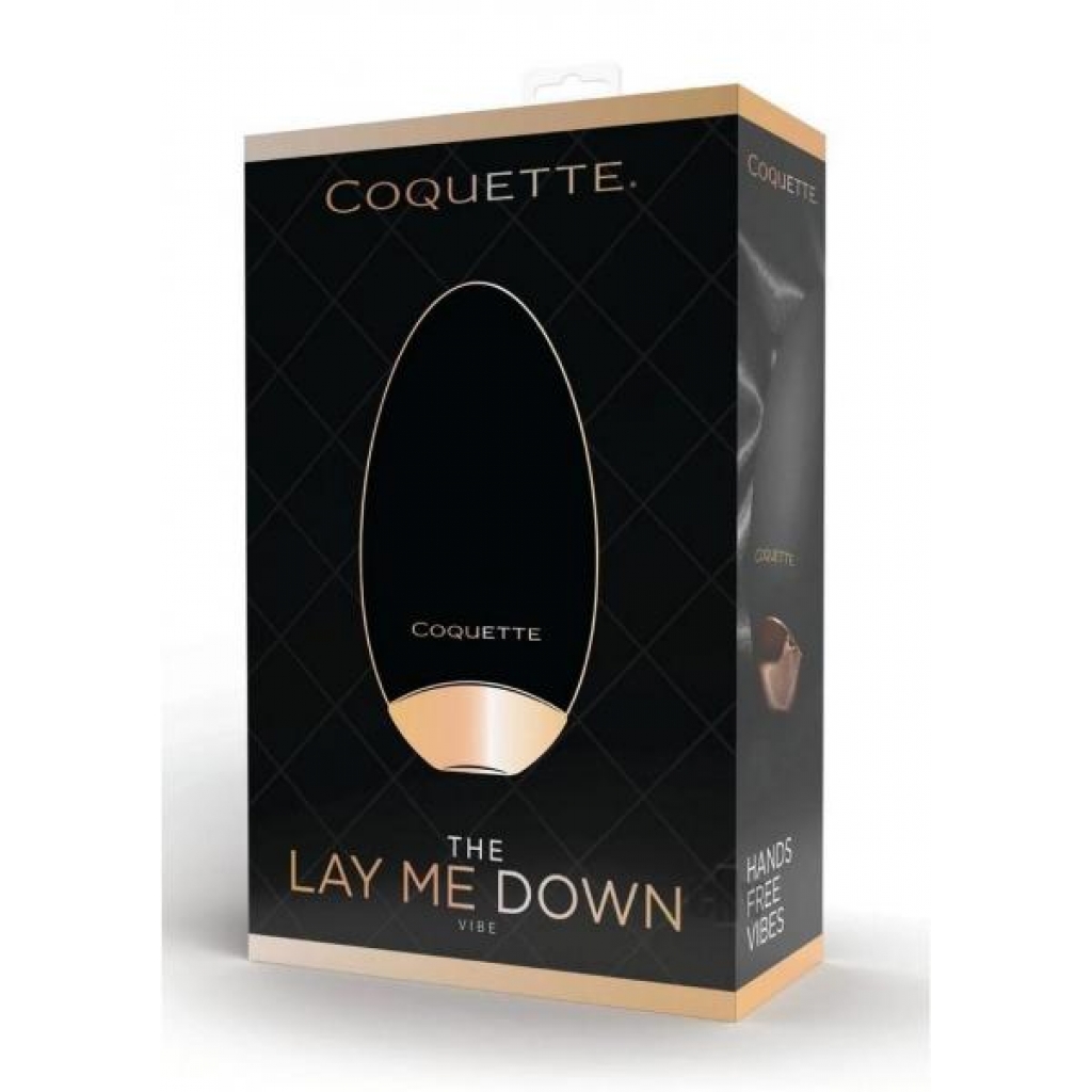 Coquette Lay Me Down Vibe in Black/Gold