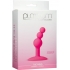 Platinum Silicone The Minis Bubble Butt Plug - Pink Small