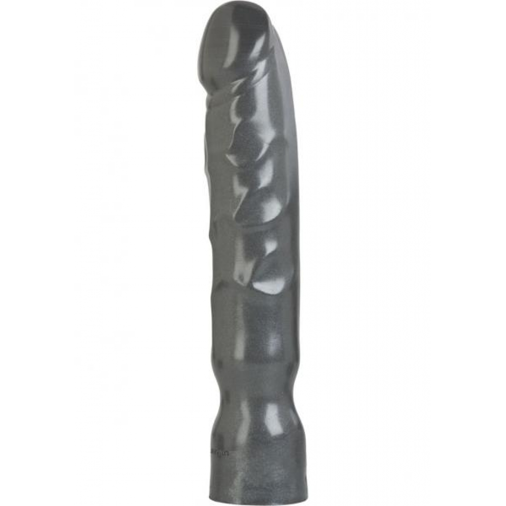 American Bombshell Big Boy Dildo - Gray Black