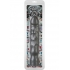 American Bombshell Big Boy Dildo - Gray Black