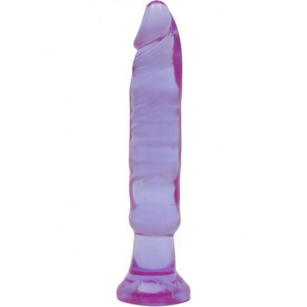 Crystal Jellies Anal Starter - Purple, Beginner's Pleasure Toy