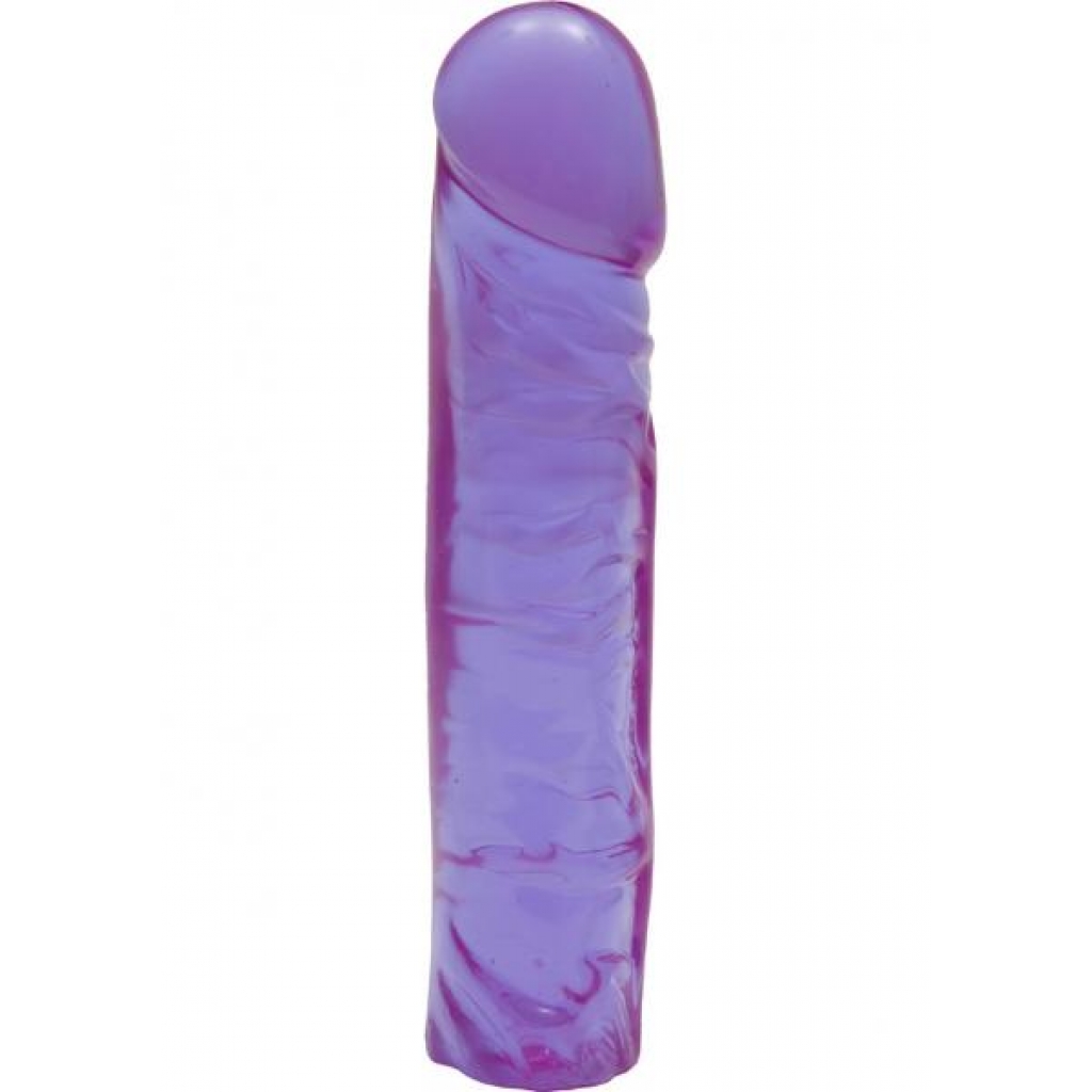 Crystal Jellies -Classic Dong 8in Purple