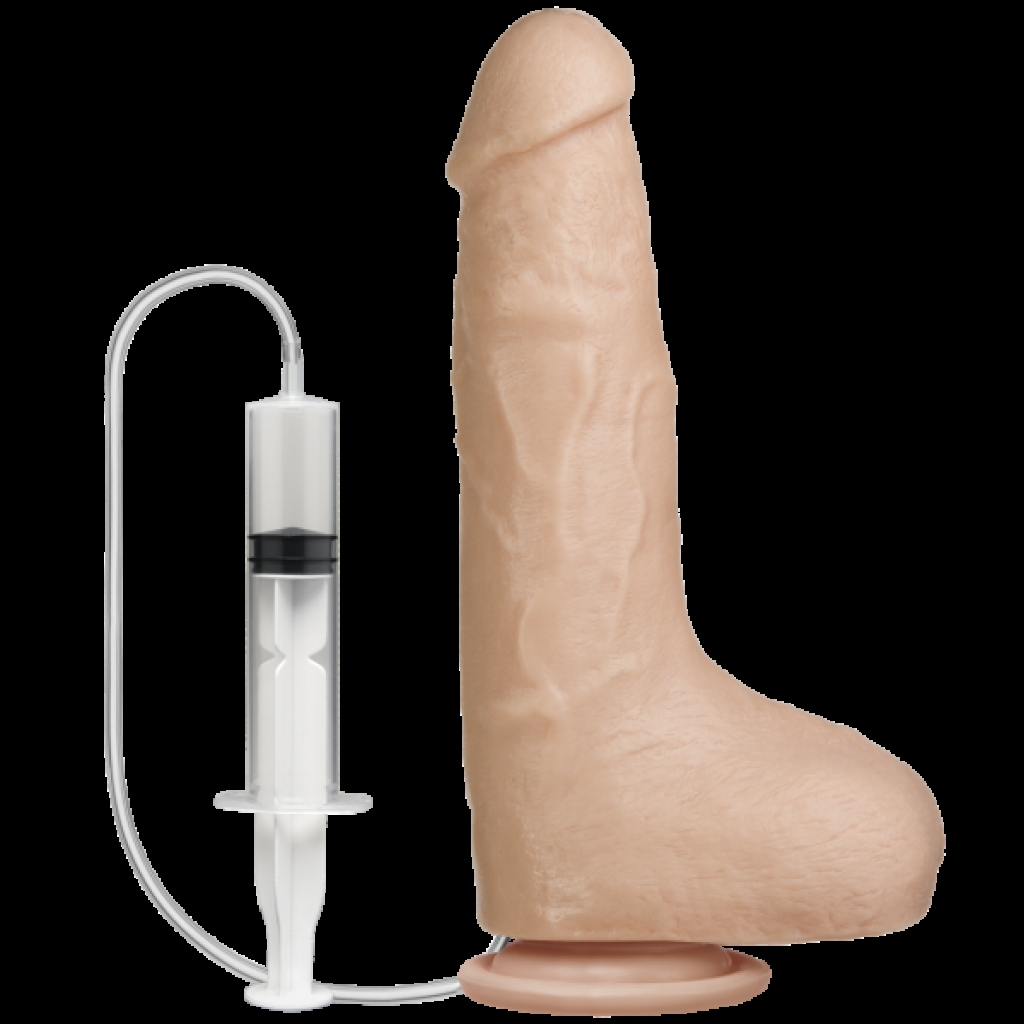 Squirting Realistic Dildo - Beige