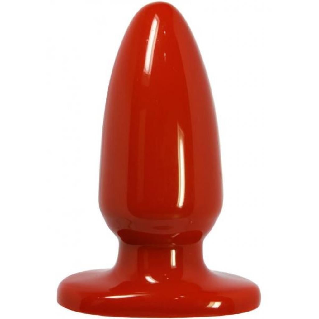 Red Boy Large Butt Plug - Red