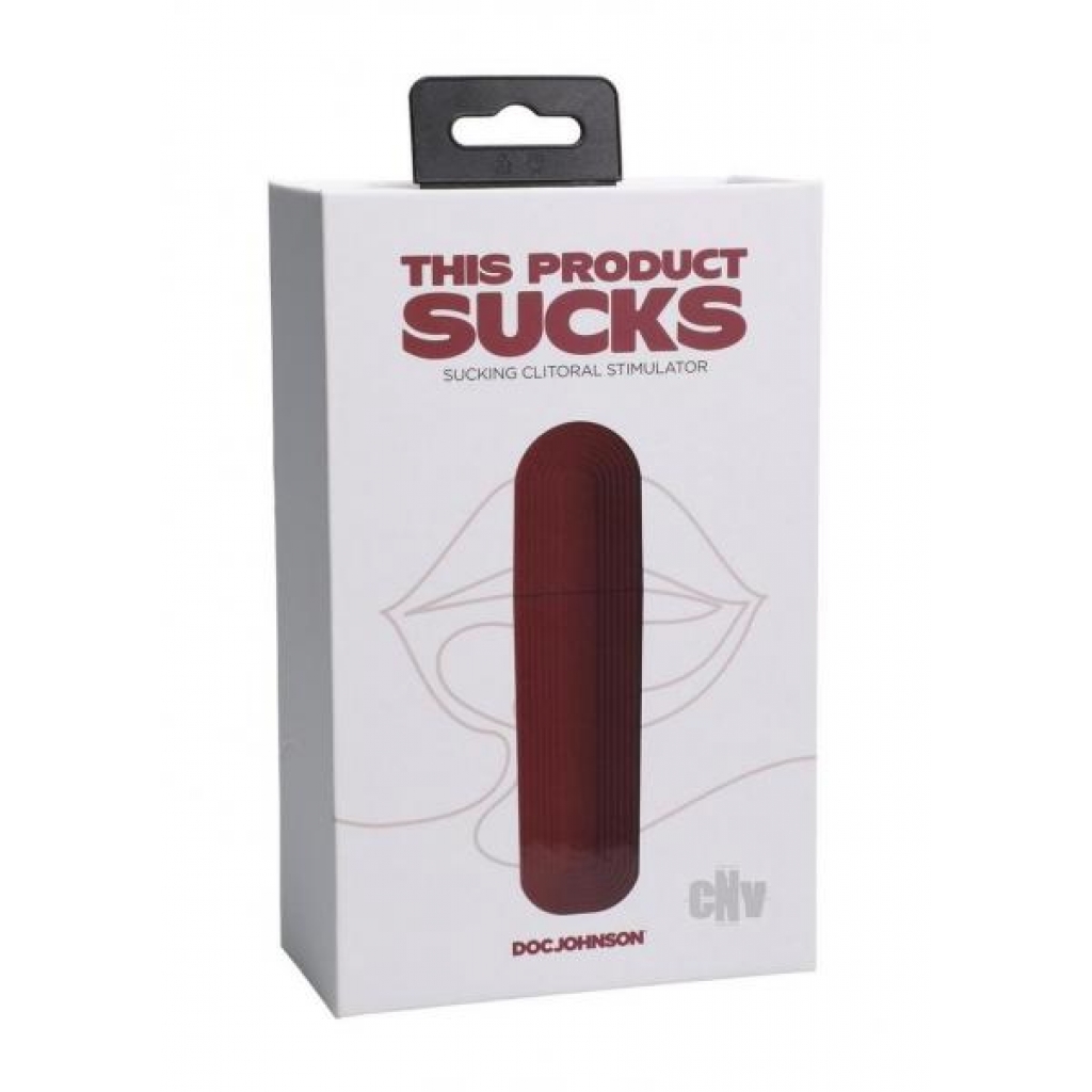 Tps Lipstick Suction Toy - Red