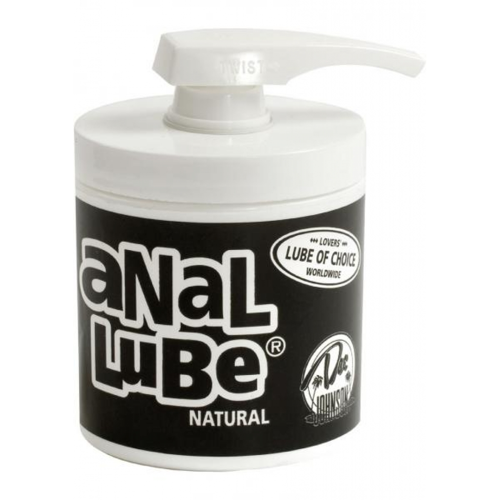 Anal Lube Natural - 4.5 Ounce Clear