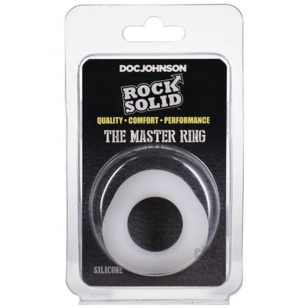 Rock Solid Master Ring - White Translucent