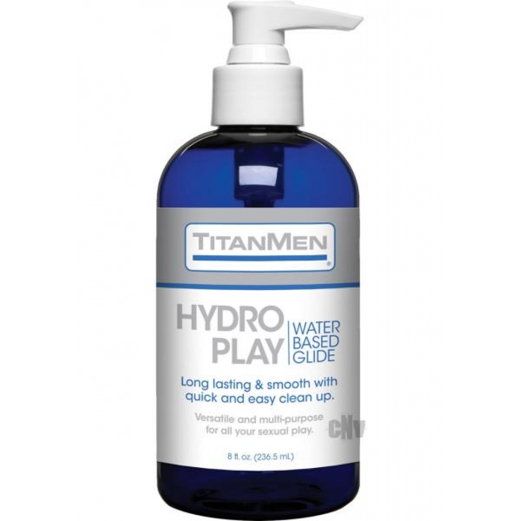 Titanmen Hydro Play Water-Based Glide - 8oz