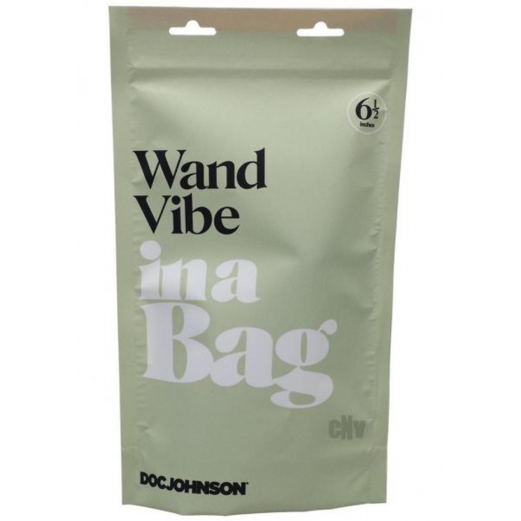 In A Bag Wand Vibrator - Black