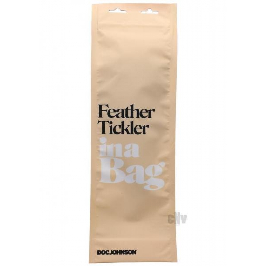 Compact Feather Tickler - Black