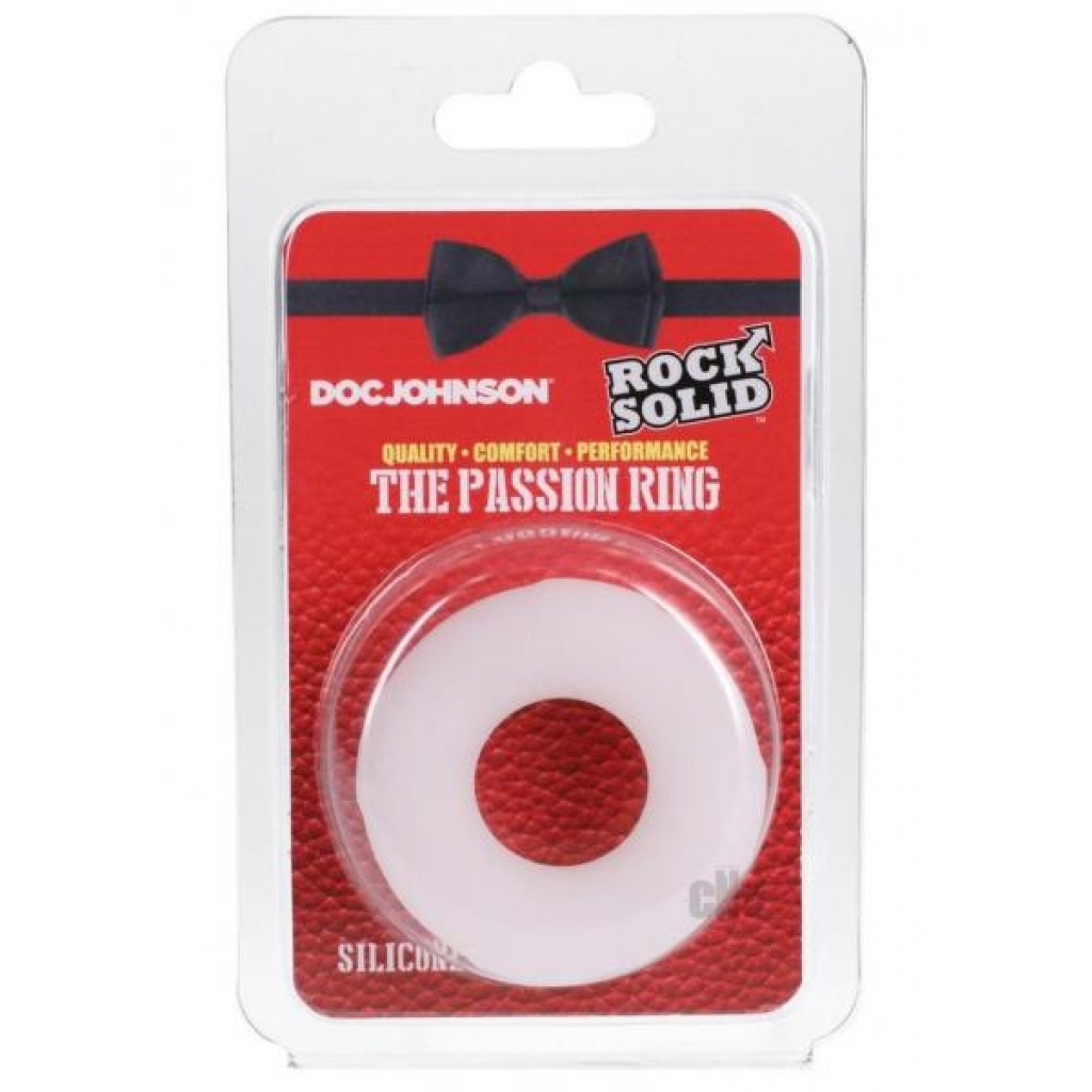 Rock Solid Passion Ring Holiday Ed White