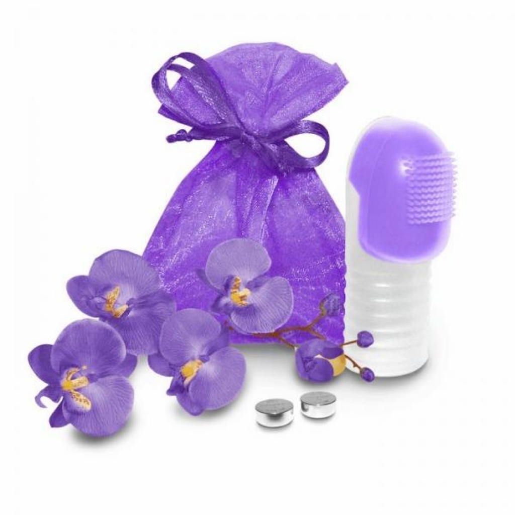 Fuzu Fingertip Massager - Neon Purple