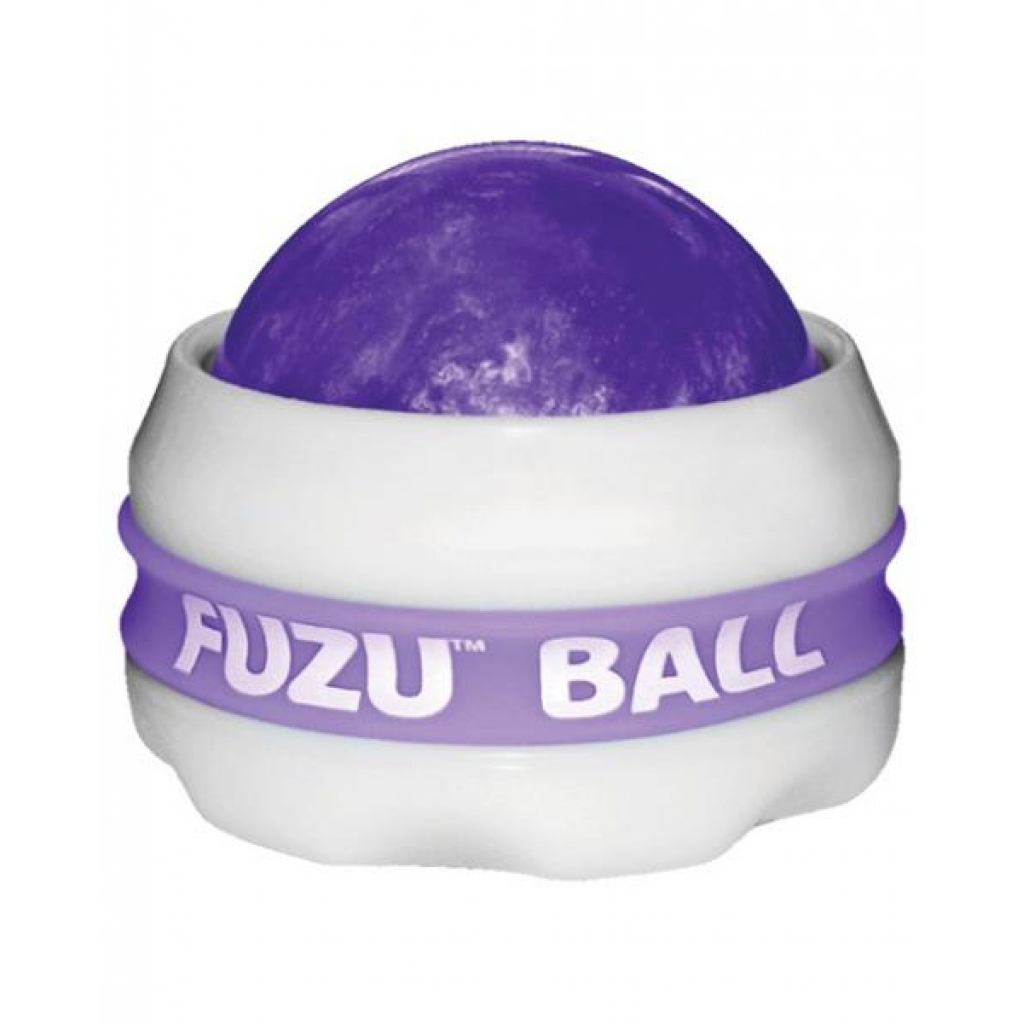 Neon Purple Fuzu Roller Ball Massager