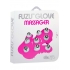 Fuzu Glove Massager - Neon Pink