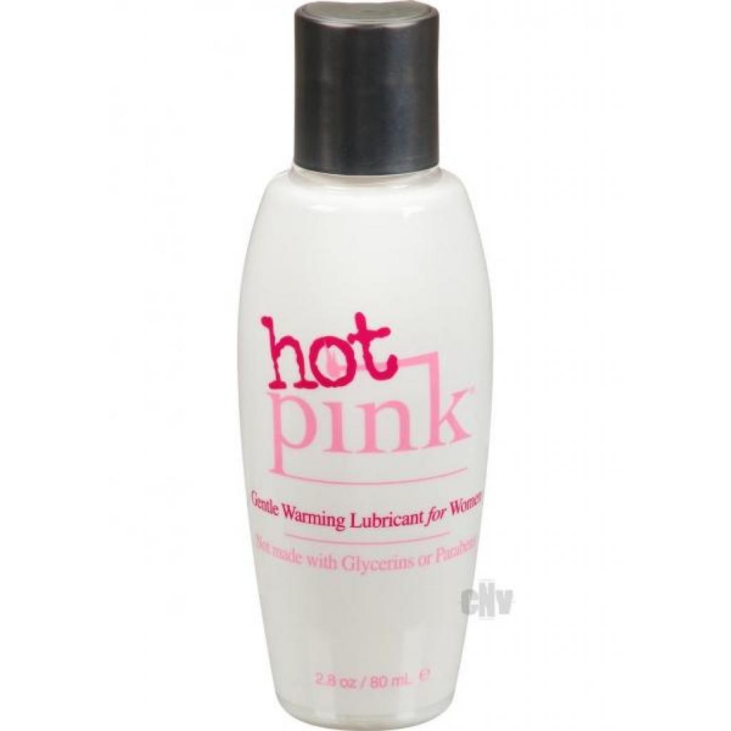 Hot Pink Gentle Warming Lubricant for Women - 2.8oz