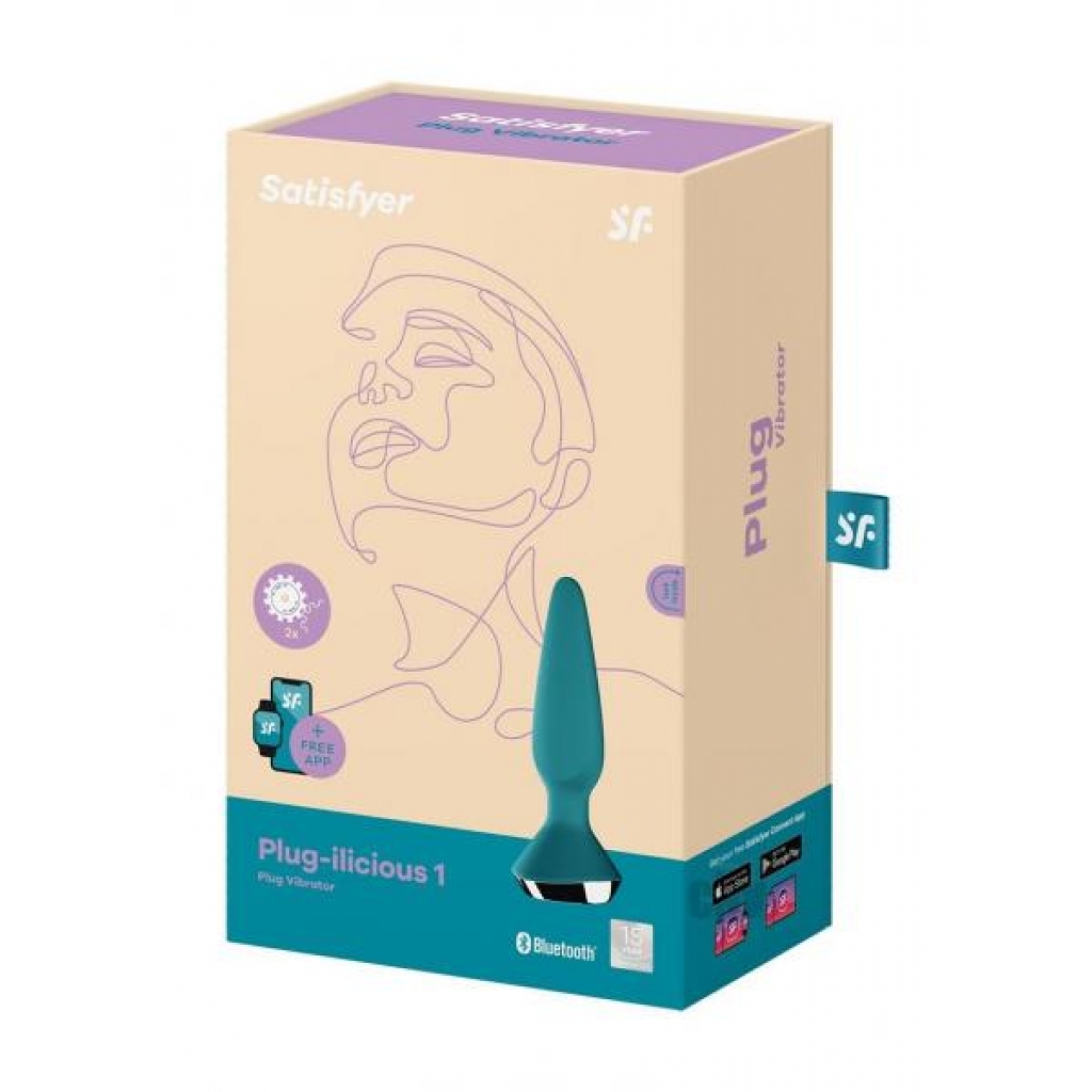 Satisfyer Plug-ilicious 1 - Petrol Teal