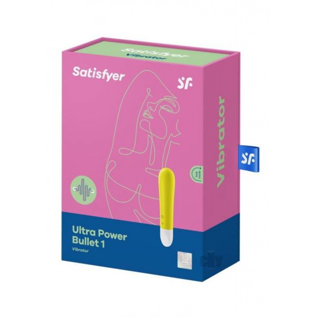 Satisfyer Ultra Power Bullet 1 - Yellow