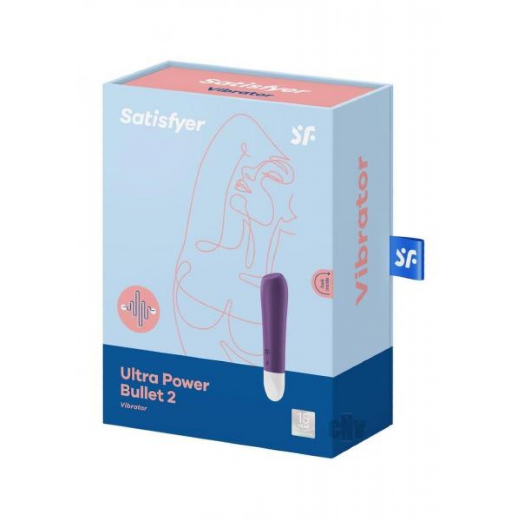 Satisfyer Ultra Power Bullet 2 Purple - Intense Stimulation