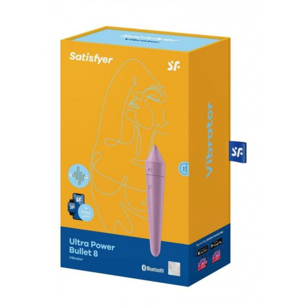 Satisfyer Ultra Power Bullet 8 - Lavender Purple