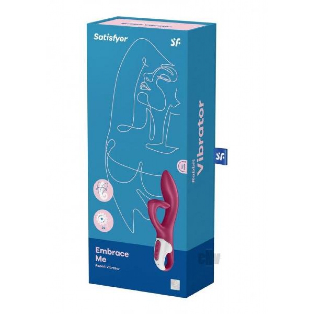 Satisfyer Embrace Me - Berry Red