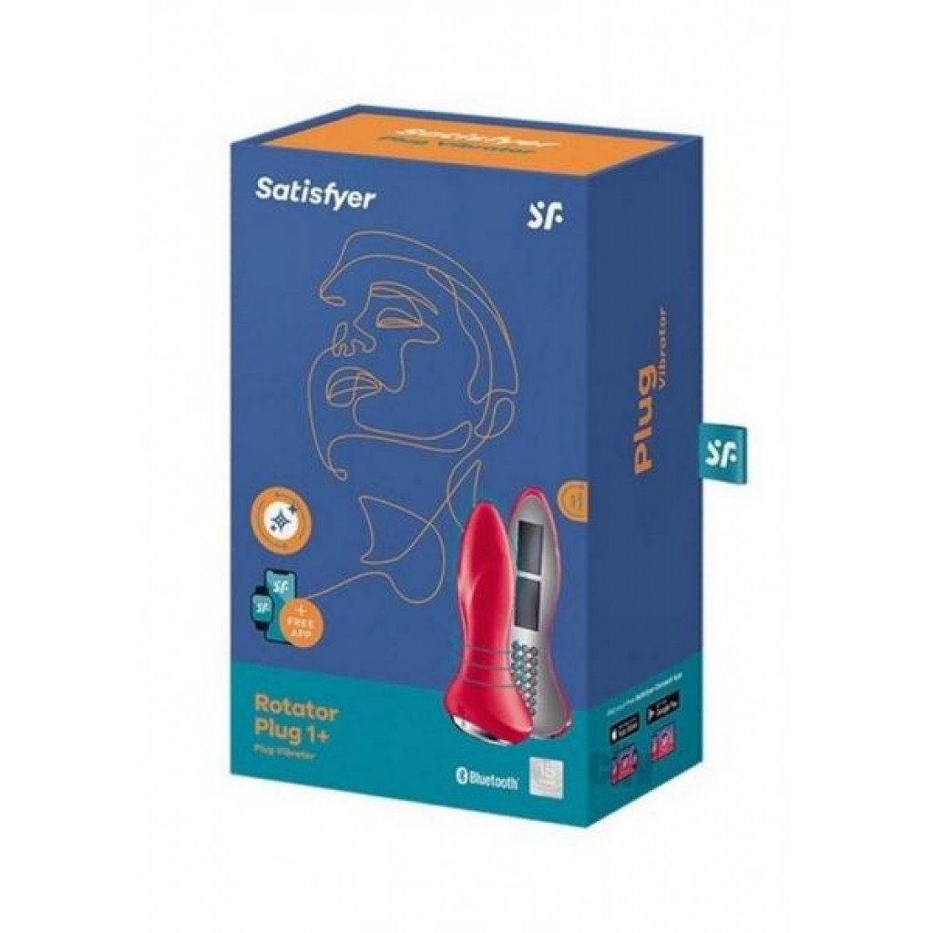 Satisfyer Rotator Plug 1 Plus - Red