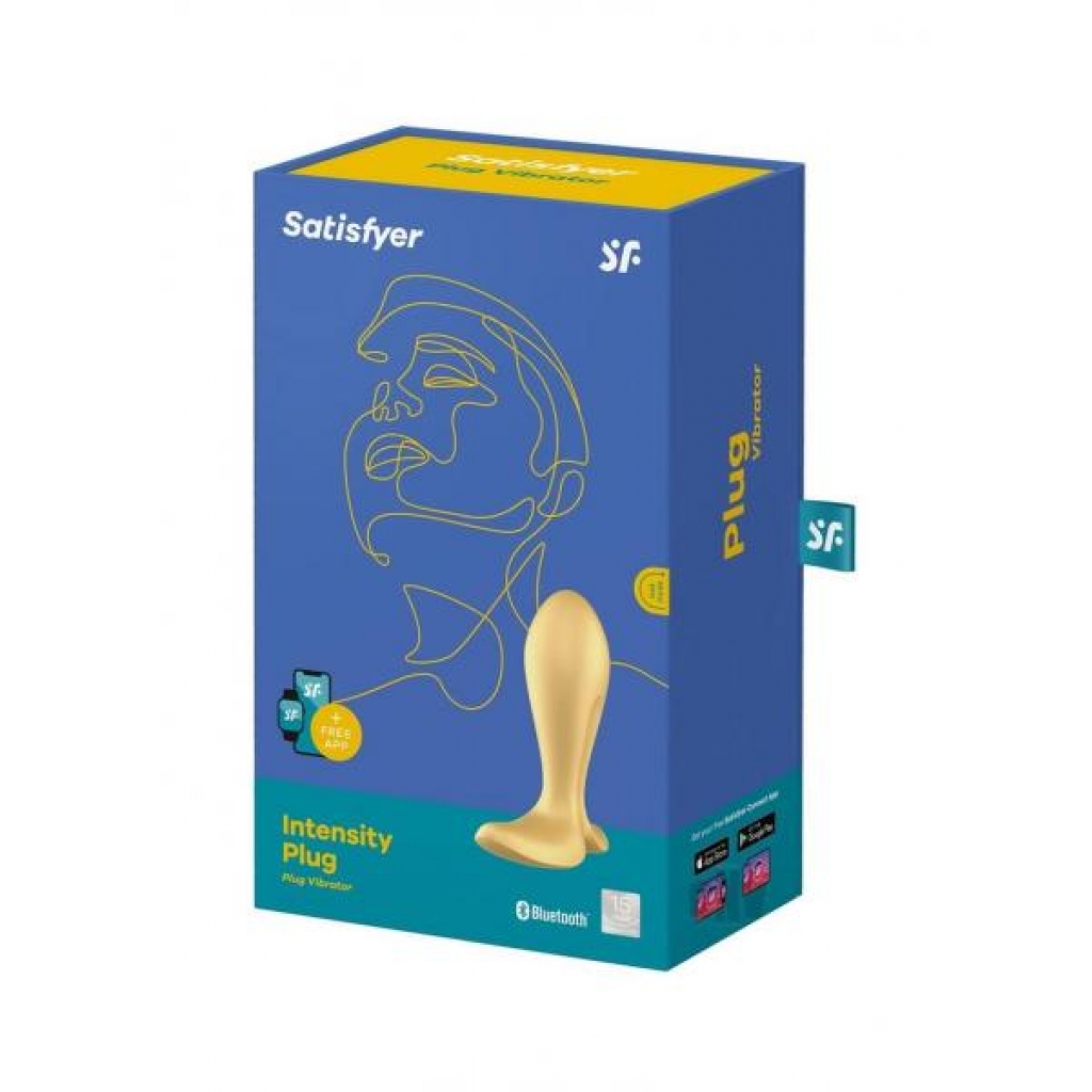 Satisfyer Intensity Plug - Gold Yellow