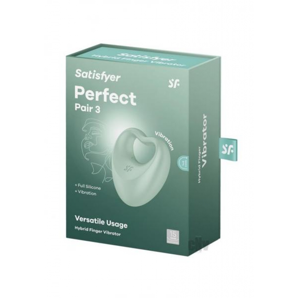 Satisfyer Perfect Pair 3 Teal Green Vibrator