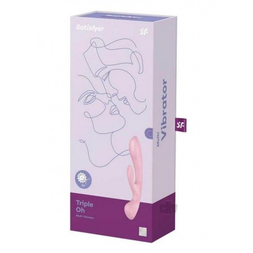 Satisfyer Triple Oh - Multi-Stimulation Massager in Pink