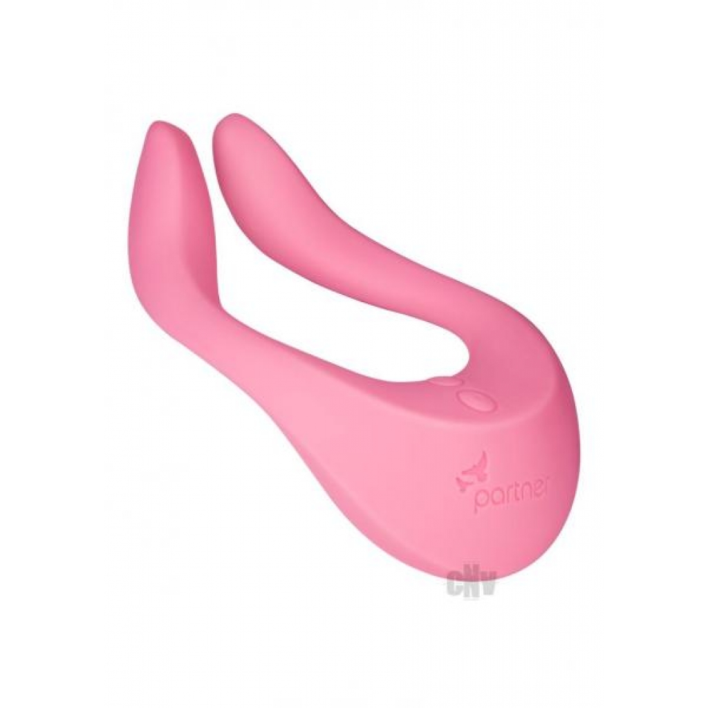 Satisfyer Partner Multifun 2 - Pink Couples Vibrator