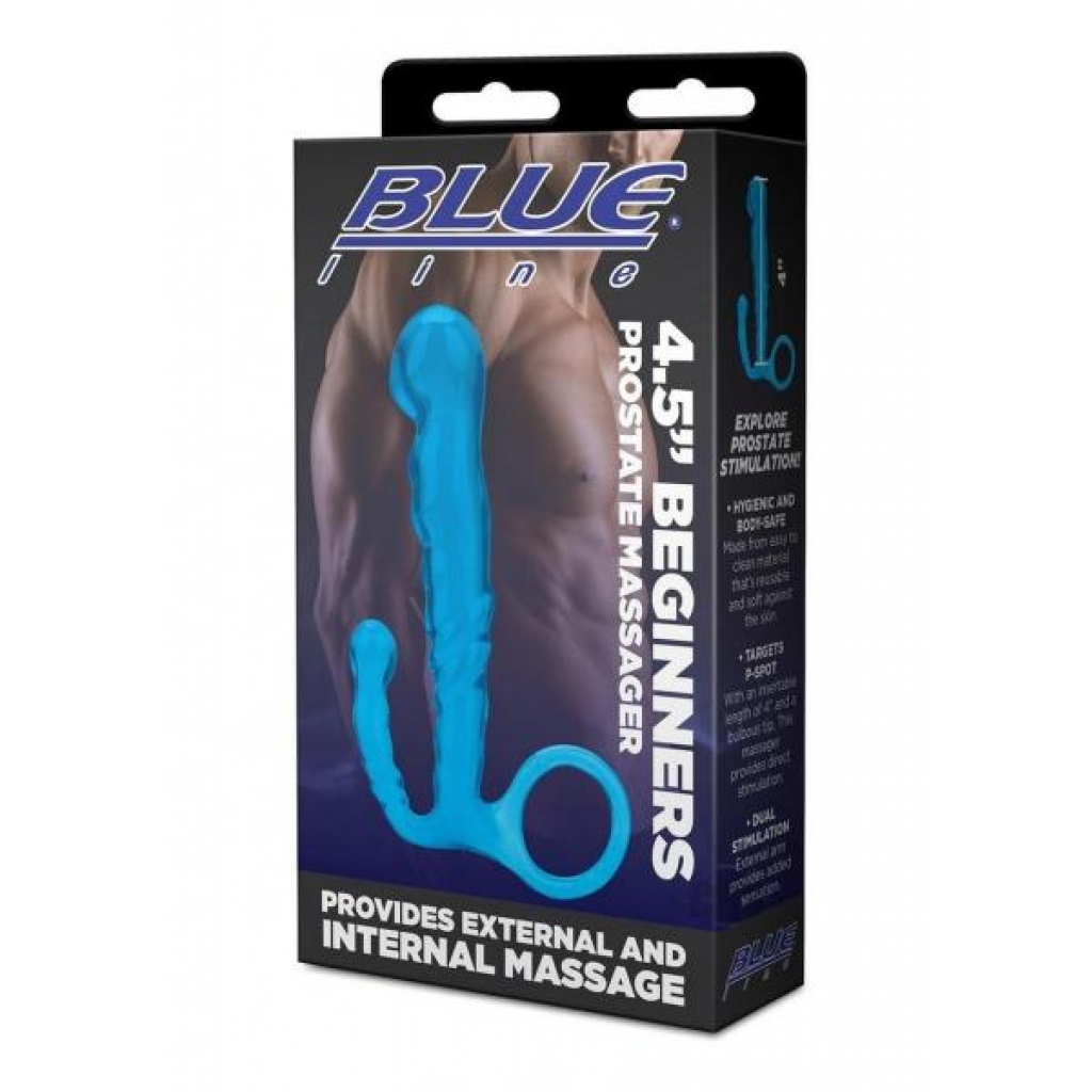 Blue Line Beginner Prostate Massager - 4.5