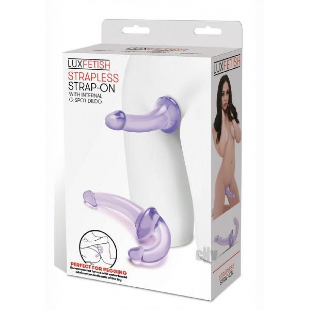 Lux F Strapless Strap On - Purple