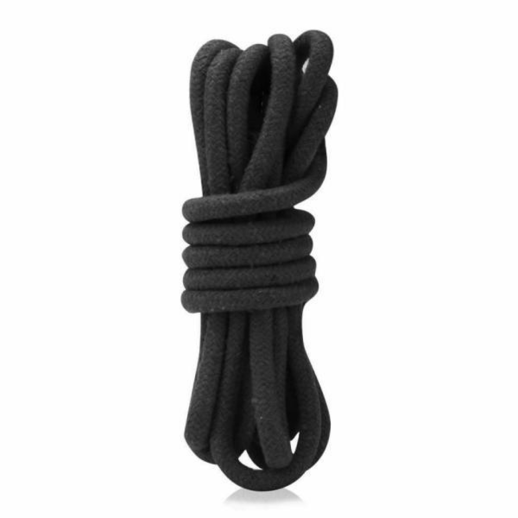 Lux Fetish Bondage Rope - Black 10ft