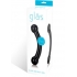 Glas Double Bull: Black Glass Dildo