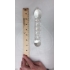 Spiral Staircase Full Tip Glass Dildo - Clear